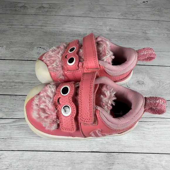 Pre‑Owned Nike Pico 5 Lil' Monsters CT5073‑600 Toddler Size 5C Pink Sneakers - Picture 6 of 10